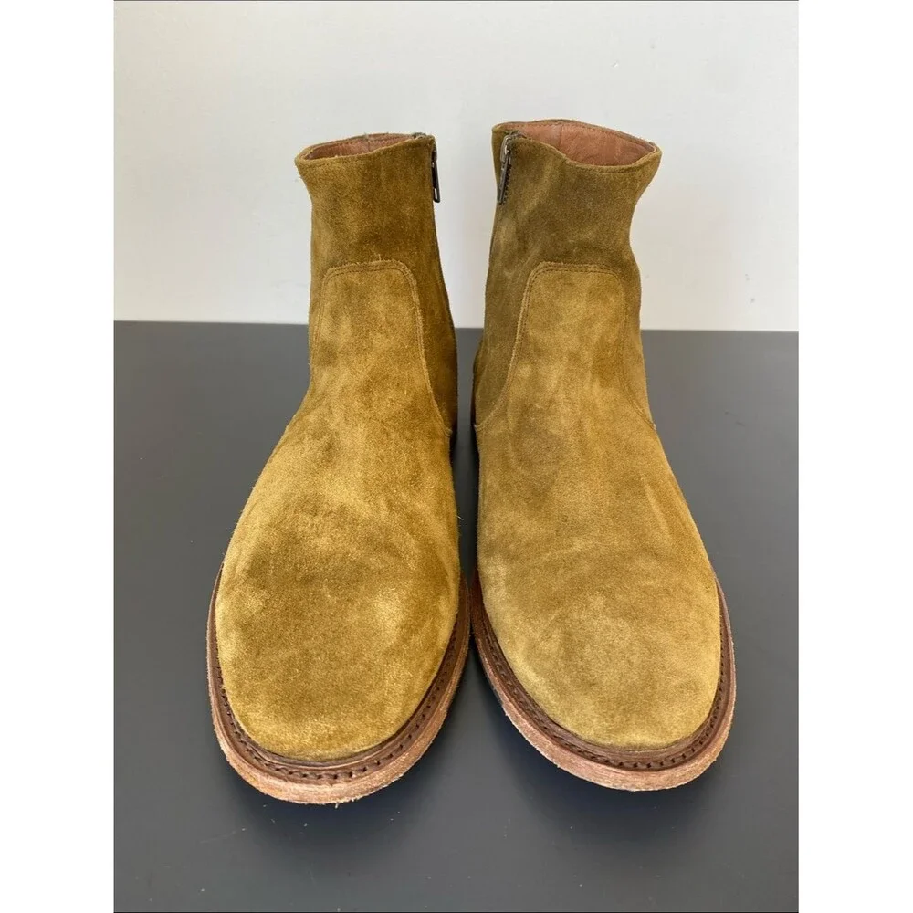 Frye Men's Suede Chukka Boot in Olive Tan Sz 10 Western Street Casual